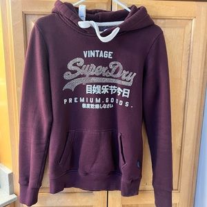 Superdry women’s hoodie! Like new!